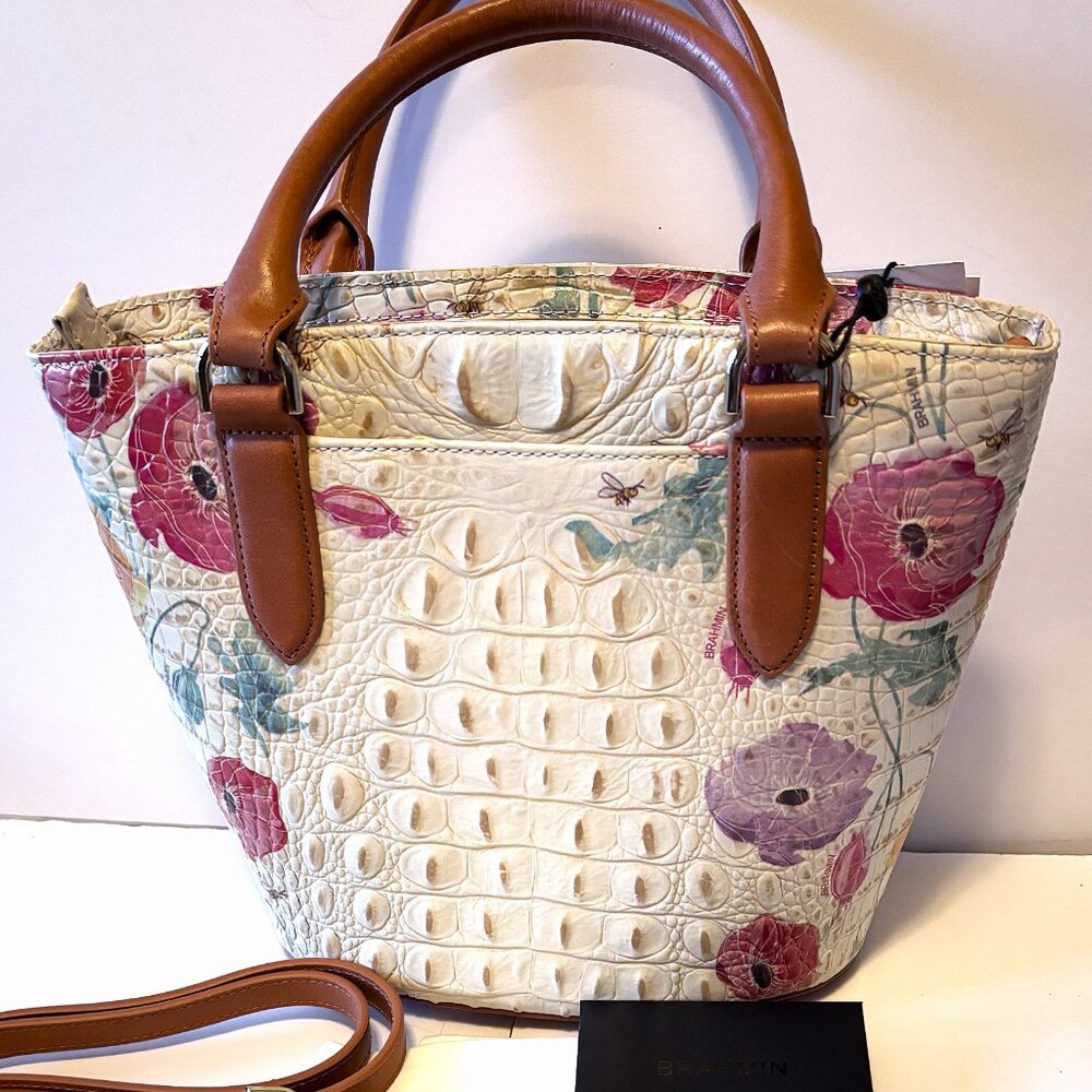 Brahmin Small Bowie - Multi Papaver - Picture 2 of 6